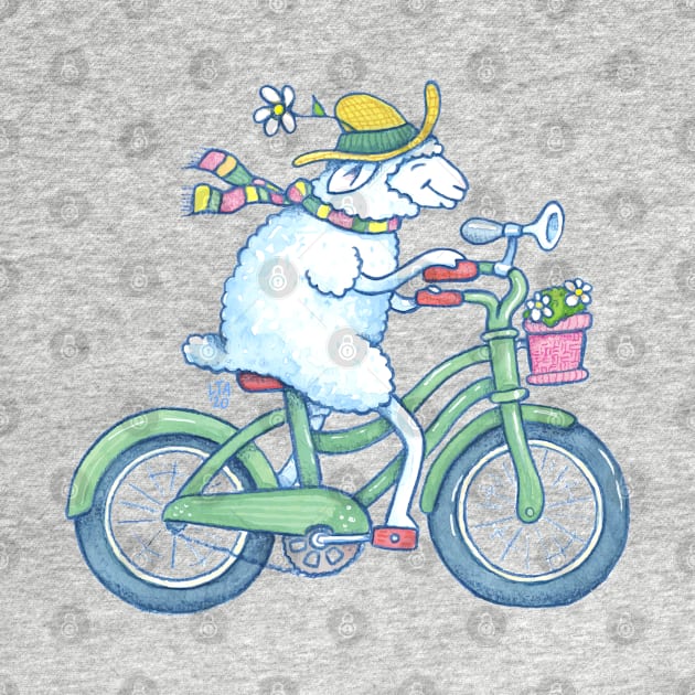 Sheep on a Bike by LAB Ideas